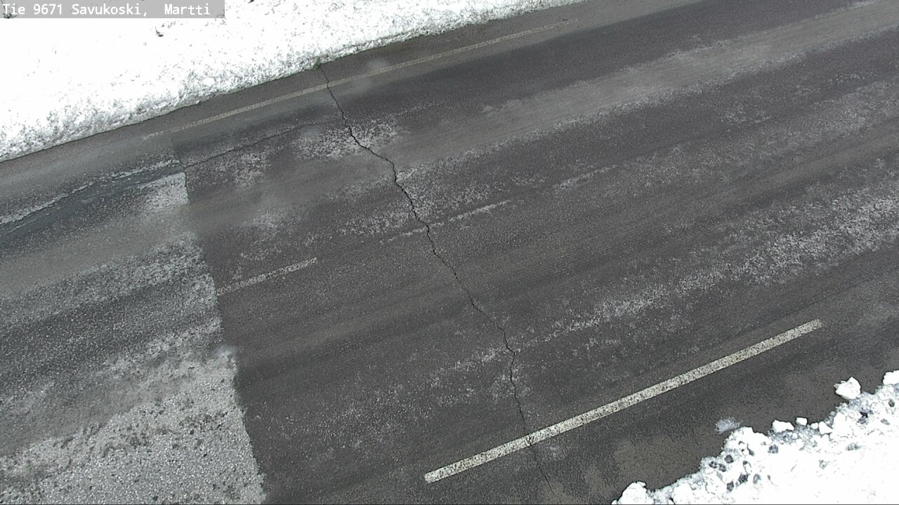 Weather Camera Image Road 9671 Savukoski, Martti, Savukoski, Lappi