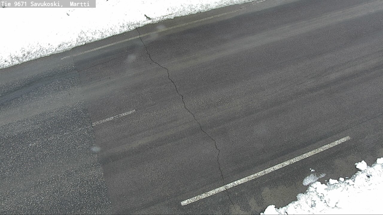 Weather Camera Image Väg 9671 Savukoski, Martti, Savukoski, Lappi