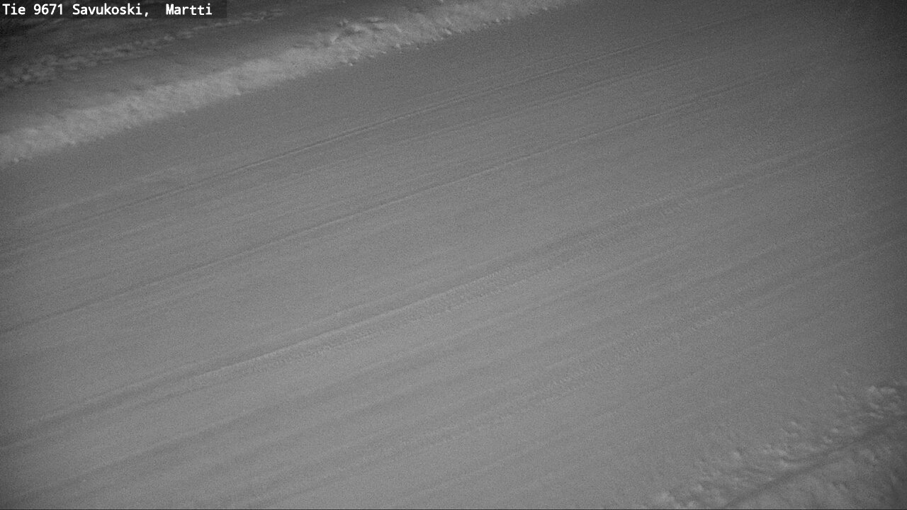 Weather Camera Image Väg 9671 Savukoski, Martti, Savukoski, Lappi