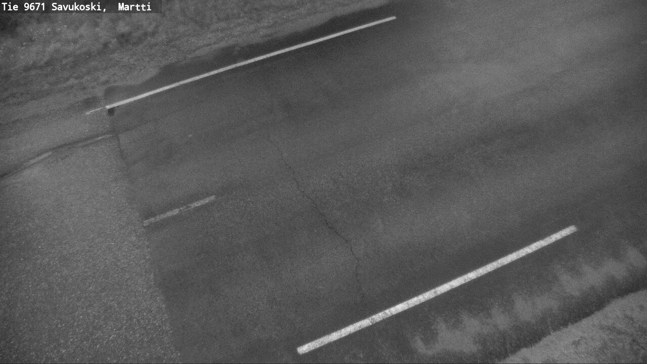Weather Camera Image Road 9671 Savukoski, Martti, Savukoski, Lappi