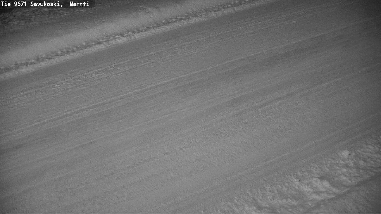 Weather Camera Image Väg 9671 Savukoski, Martti, Savukoski, Lappi