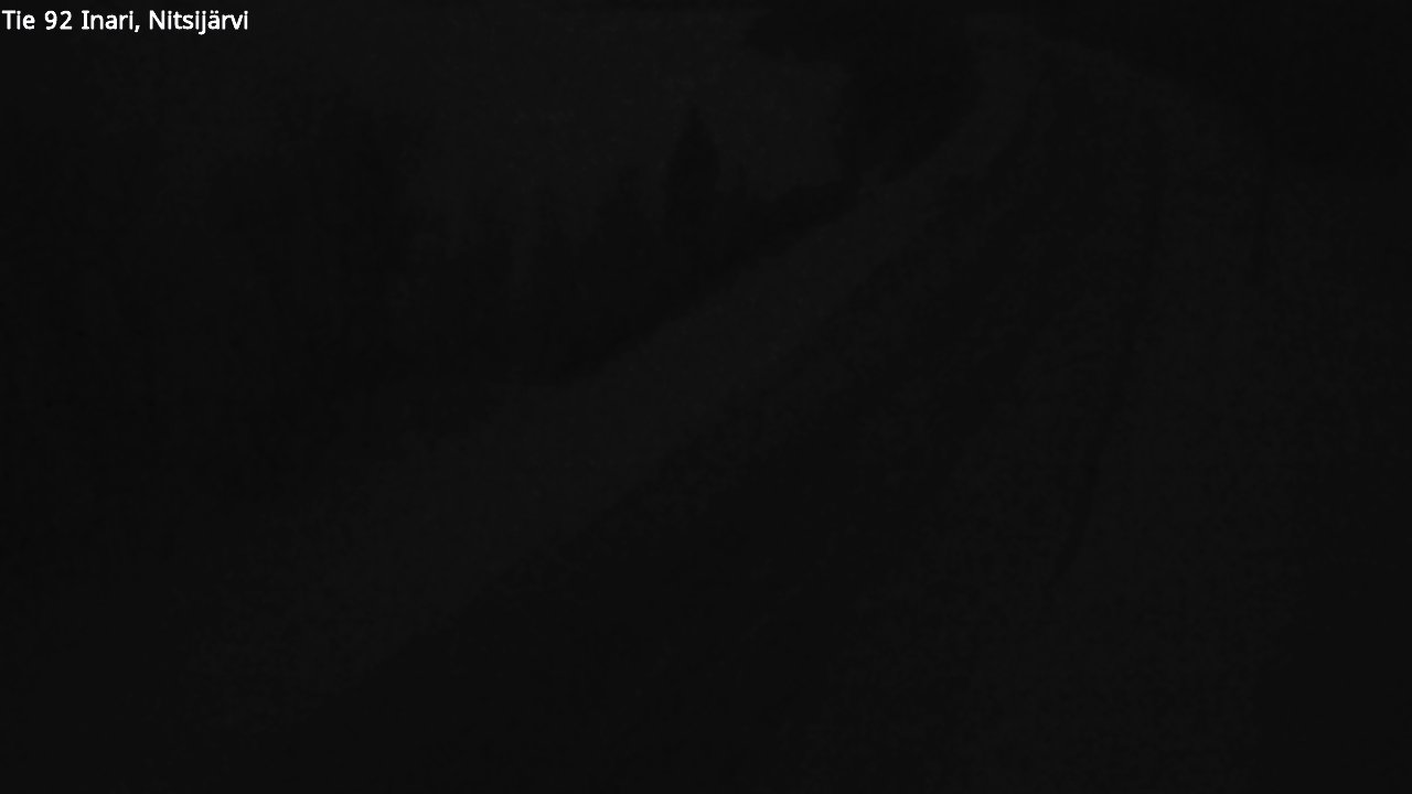 Kelikamerat Kuva Tie 92 Inari, Nitsijärvi, Inari, Lappi