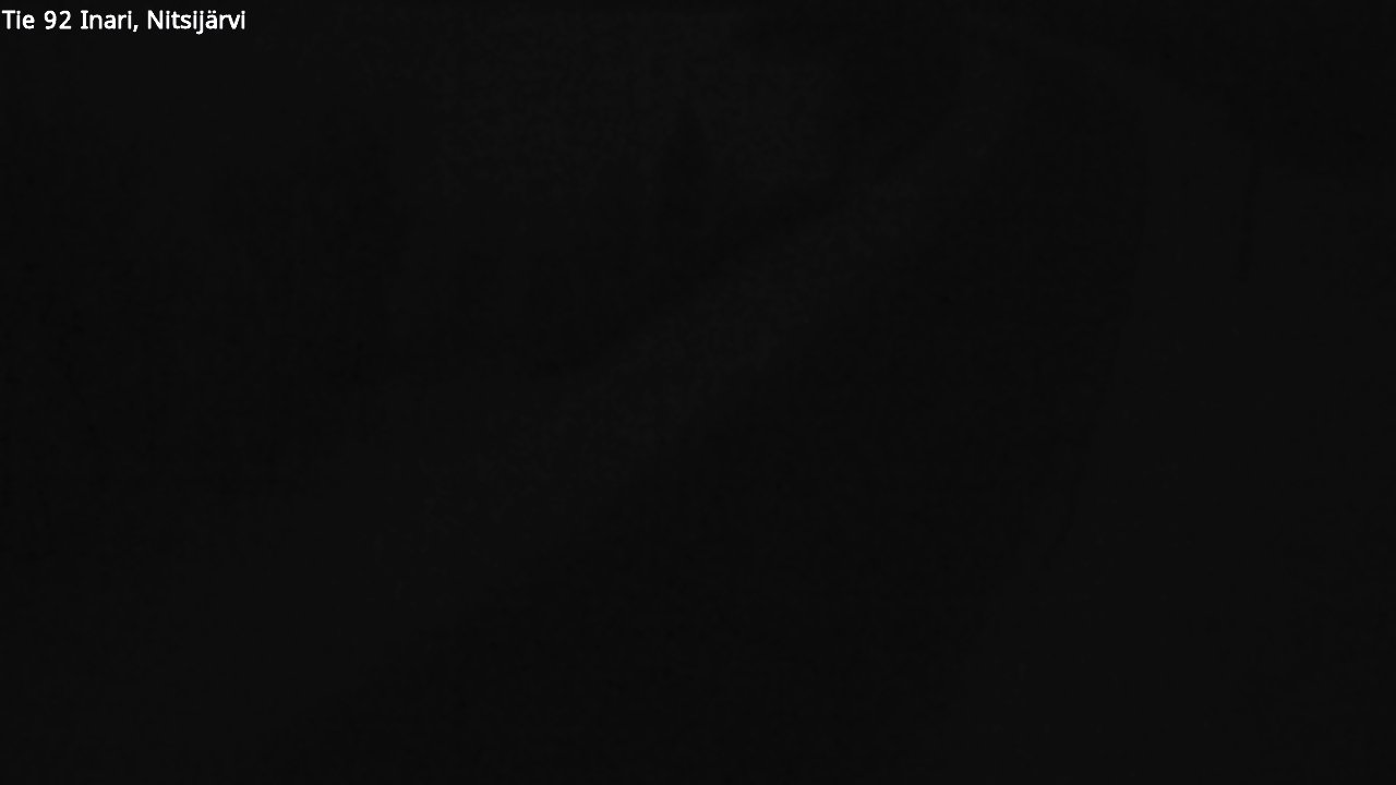 Kelikamerat Kuva Tie 92 Inari, Nitsijärvi, Inari, Lappi