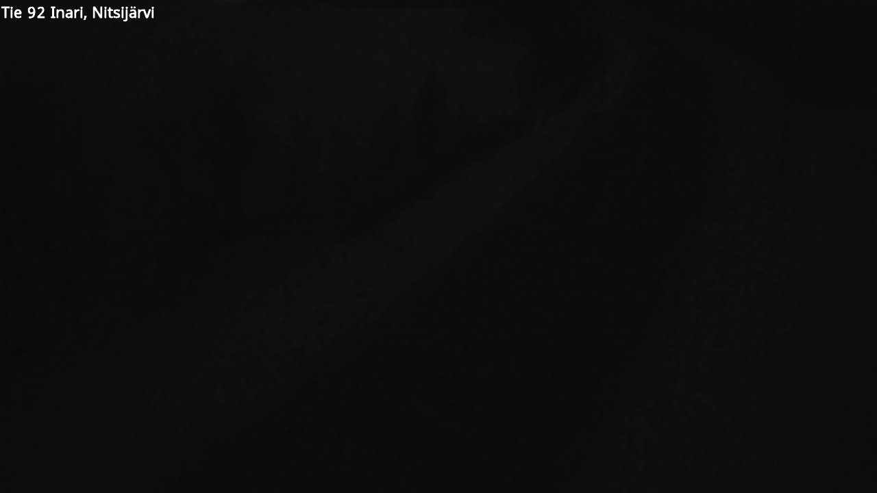 Kelikamerat Kuva Tie 92 Inari, Nitsijärvi, Inari, Lappi