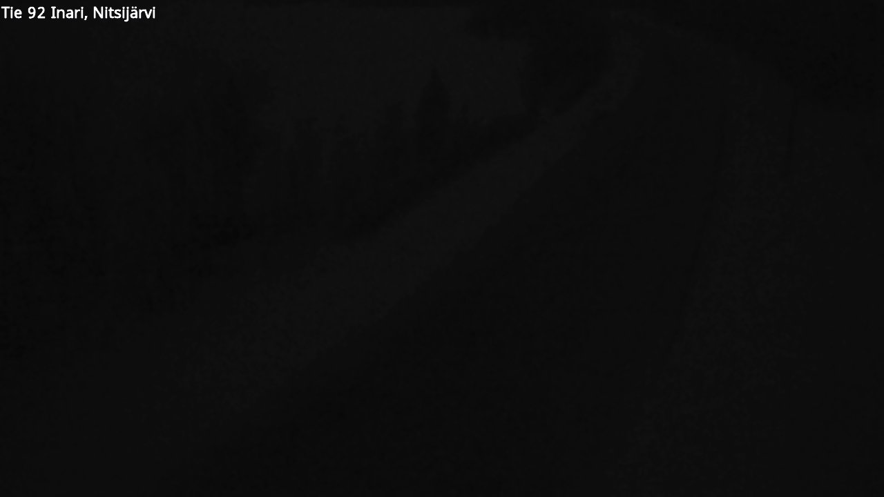 Kelikamerat Kuva Tie 92 Inari, Nitsijärvi, Inari, Lappi