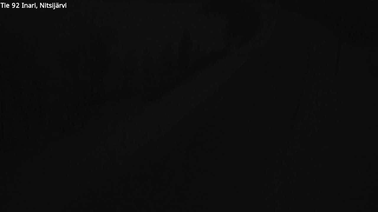 Kelikamerat Kuva Tie 92 Inari, Nitsijärvi, Inari, Lappi