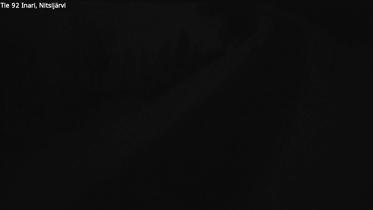 Kelikamerat Kuva Tie 92 Inari, Nitsijärvi, Inari, Lappi