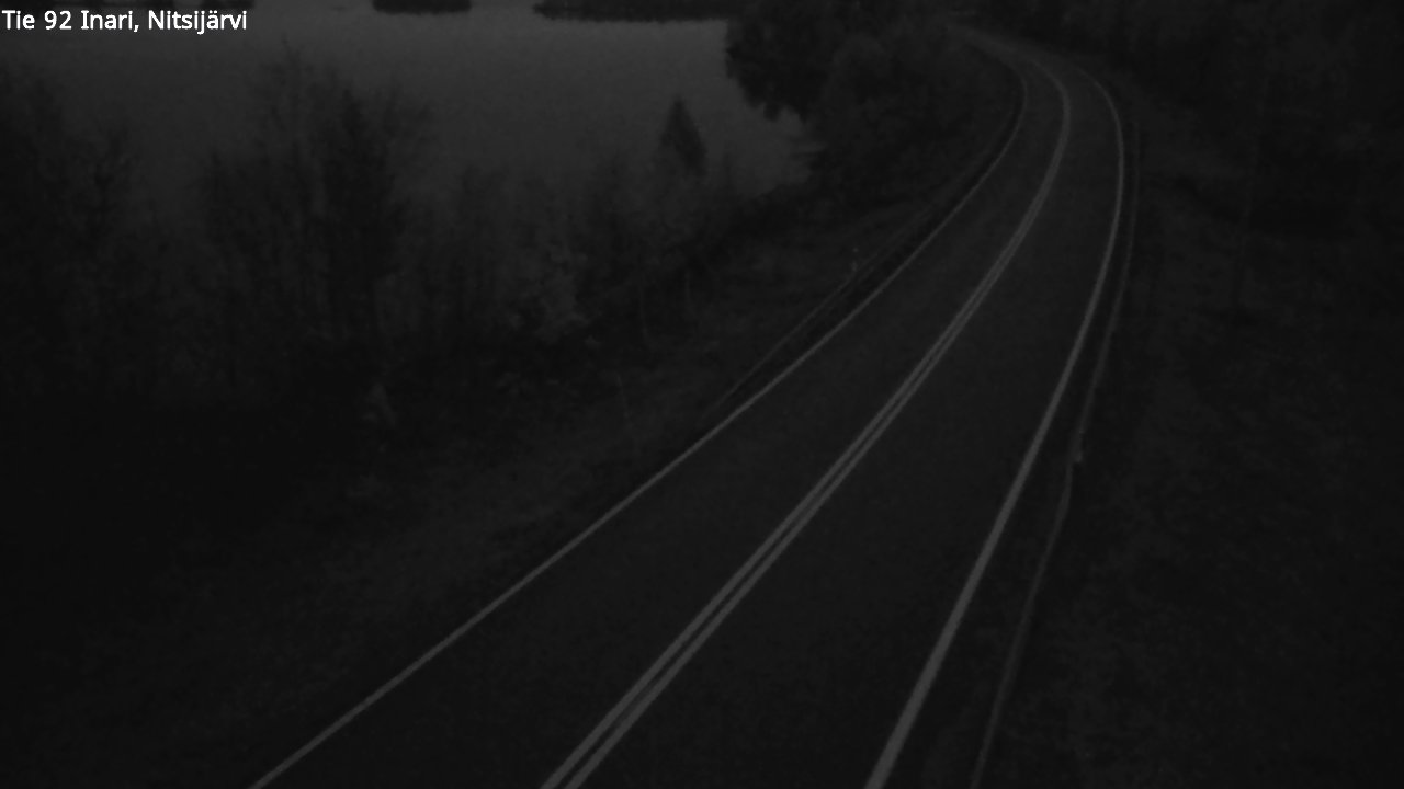 Kelikamerat Kuva Tie 92 Inari, Nitsijärvi, Inari, Lappi