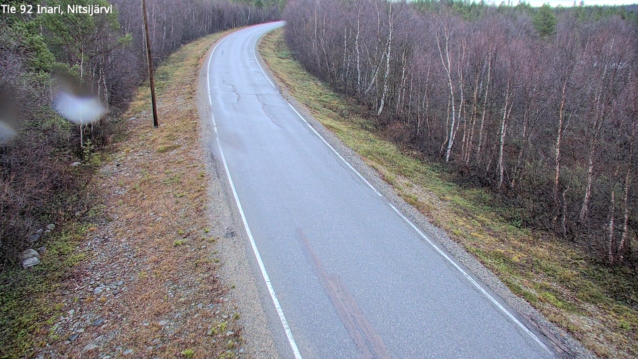 Kelikamerat Kuva Tie 92 Inari, Nitsijärvi, Inari, Lappi
