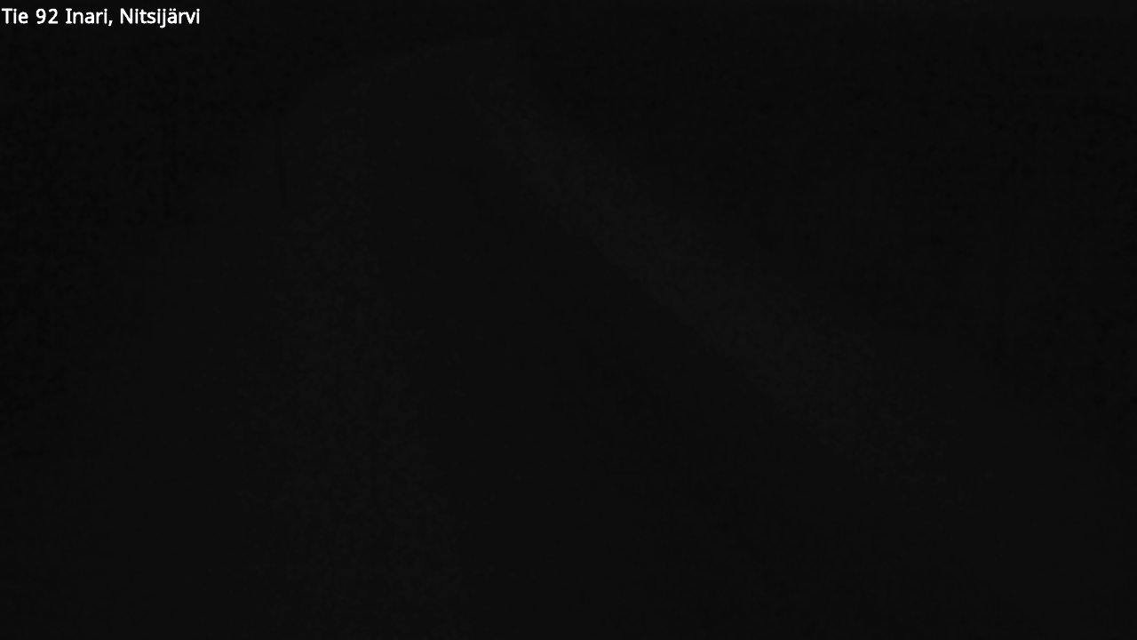 Kelikamerat Kuva Tie 92 Inari, Nitsijärvi, Inari, Lappi