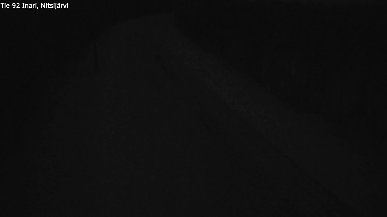 Kelikamerat Kuva Tie 92 Inari, Nitsijärvi, Inari, Lappi