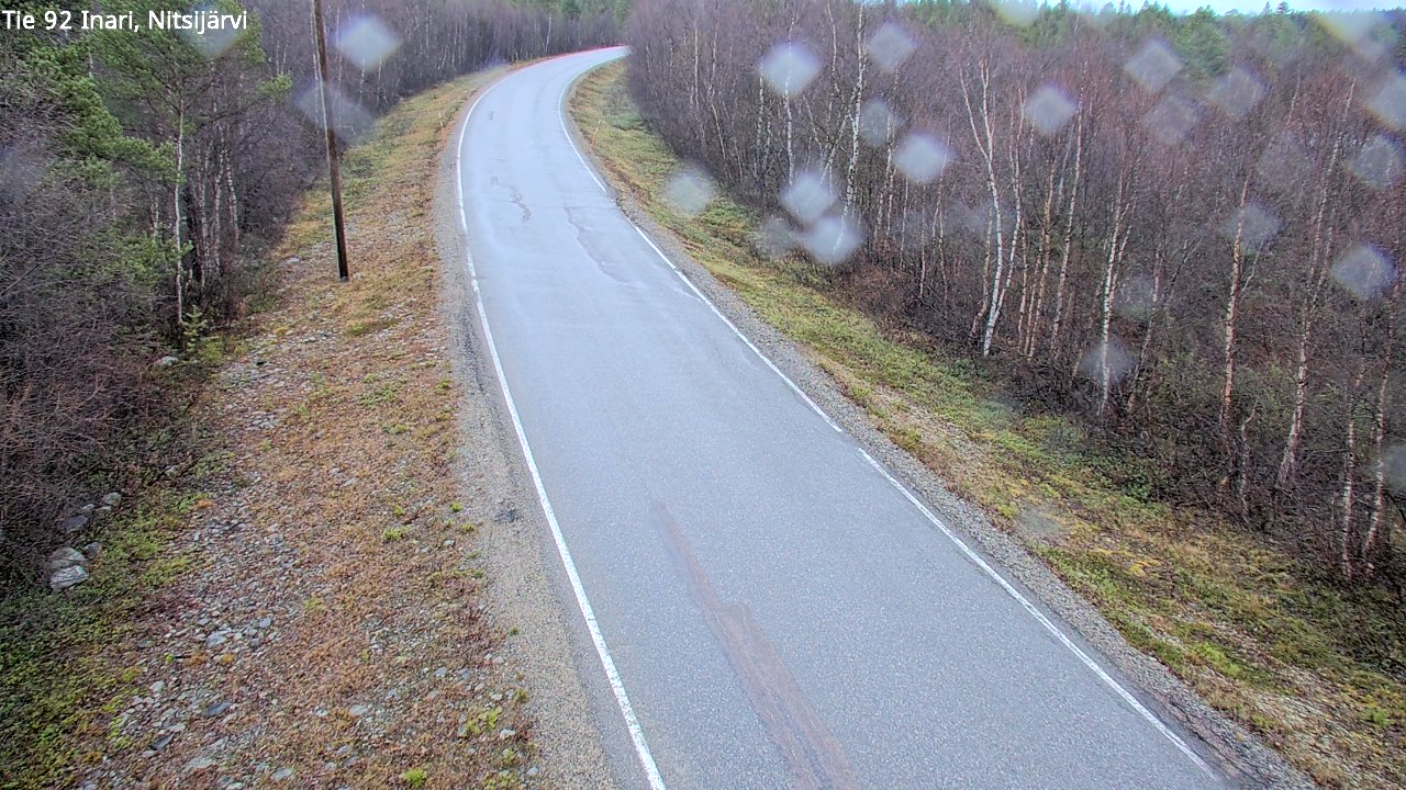Kelikamerat Kuva Tie 92 Inari, Nitsijärvi, Inari, Lappi