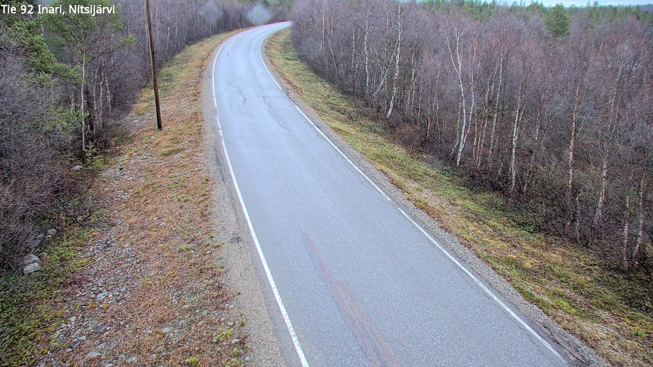 Kelikamerat Kuva Tie 92 Inari, Nitsijärvi, Inari, Lappi
