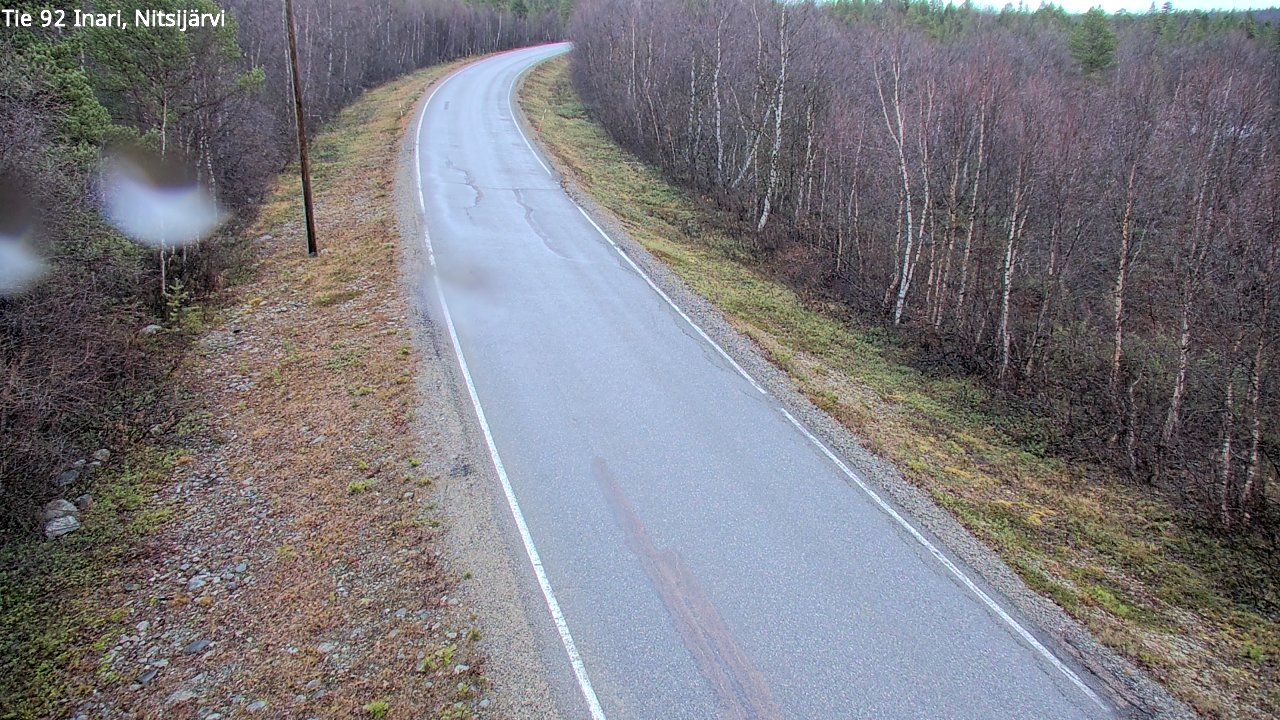 Kelikamerat Kuva Tie 92 Inari, Nitsijärvi, Inari, Lappi