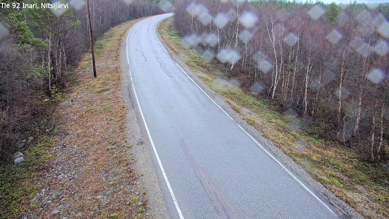 Kelikamerat Kuva Tie 92 Inari, Nitsijärvi, Inari, Lappi