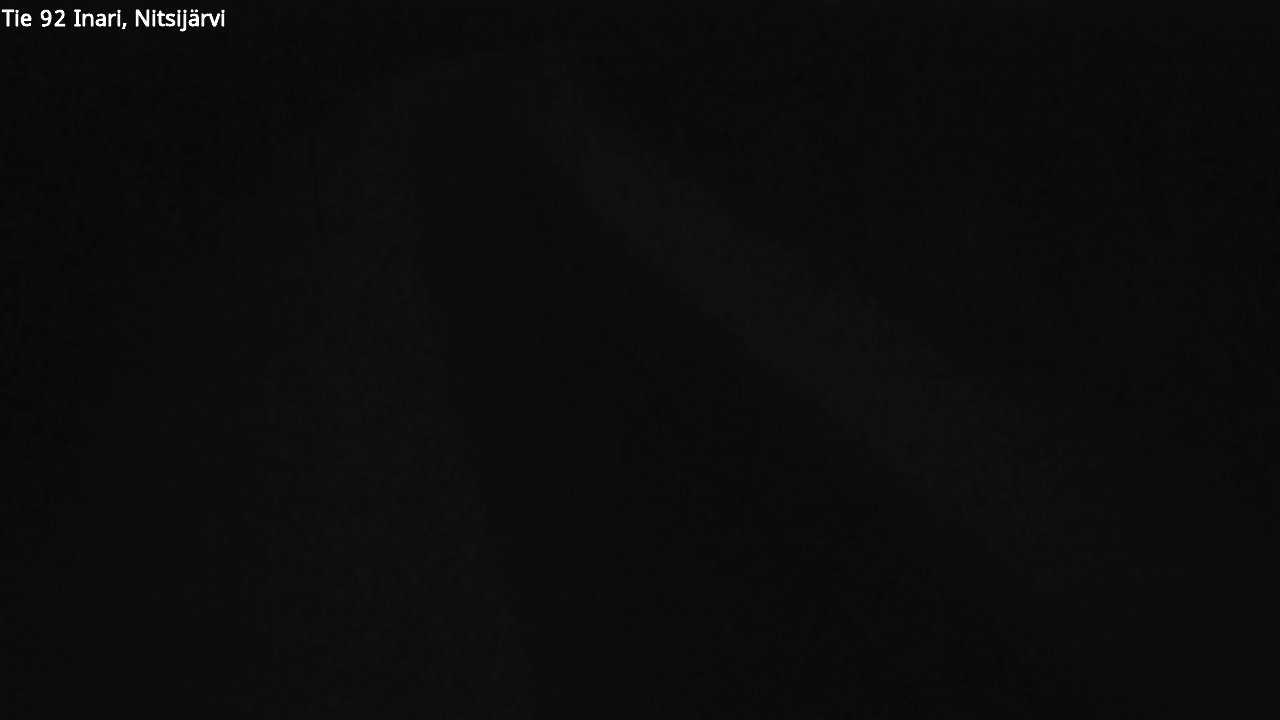 Kelikamerat Kuva Tie 92 Inari, Nitsijärvi, Inari, Lappi