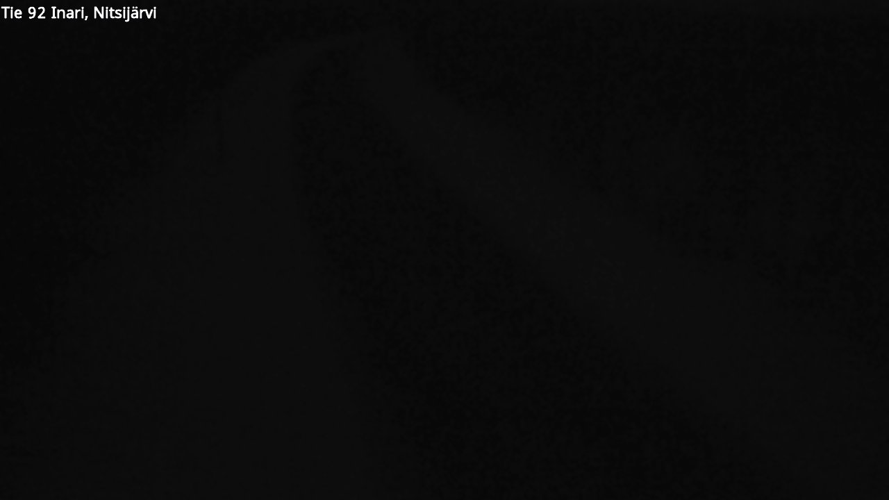 Kelikamerat Kuva Tie 92 Inari, Nitsijärvi, Inari, Lappi