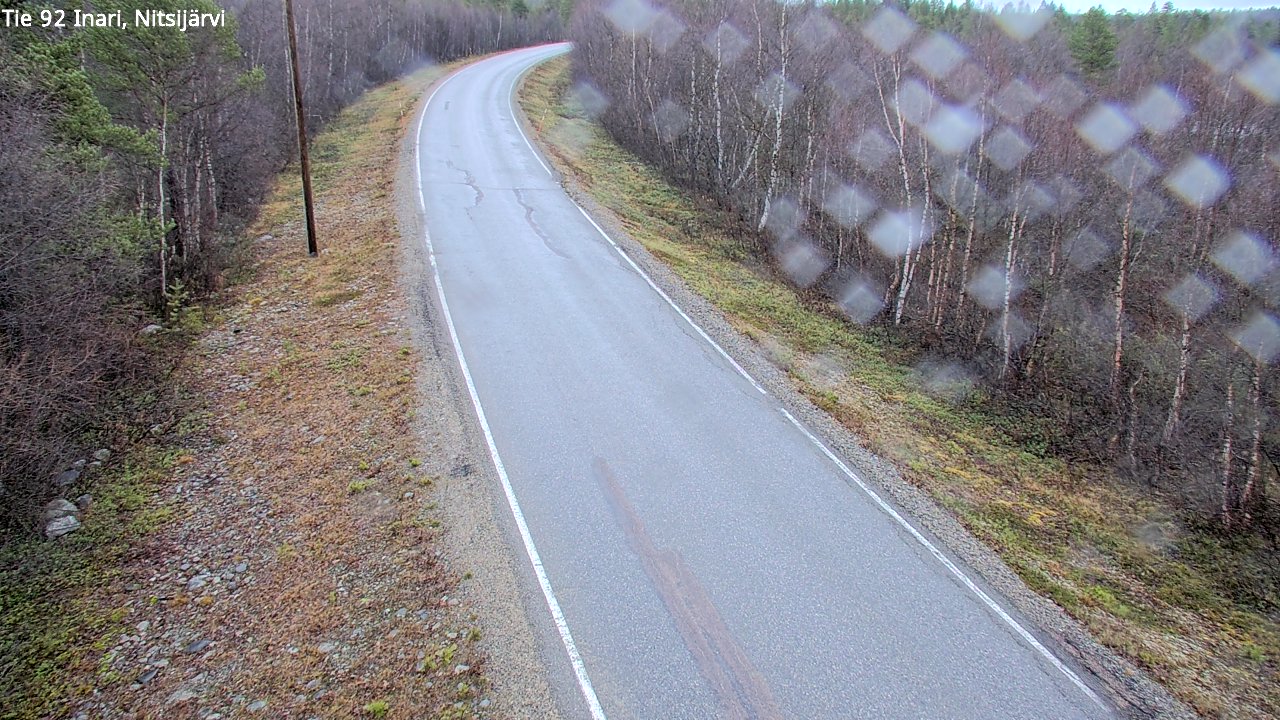 Kelikamerat Kuva Tie 92 Inari, Nitsijärvi, Inari, Lappi