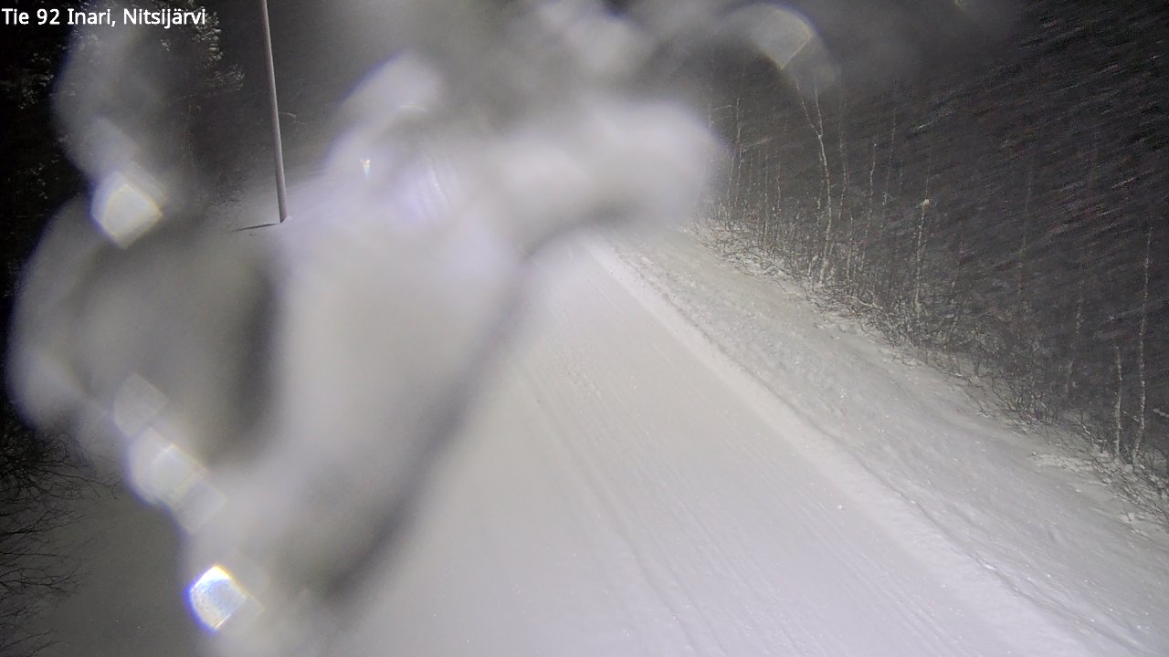 Weather Camera Image Road 92 Inari, Nitsijärvi, Inari, Lappi