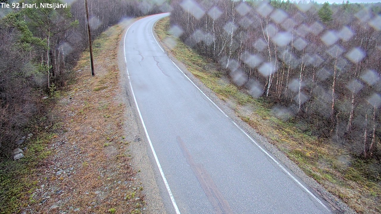 Kelikamerat Kuva Tie 92 Inari, Nitsijärvi, Inari, Lappi