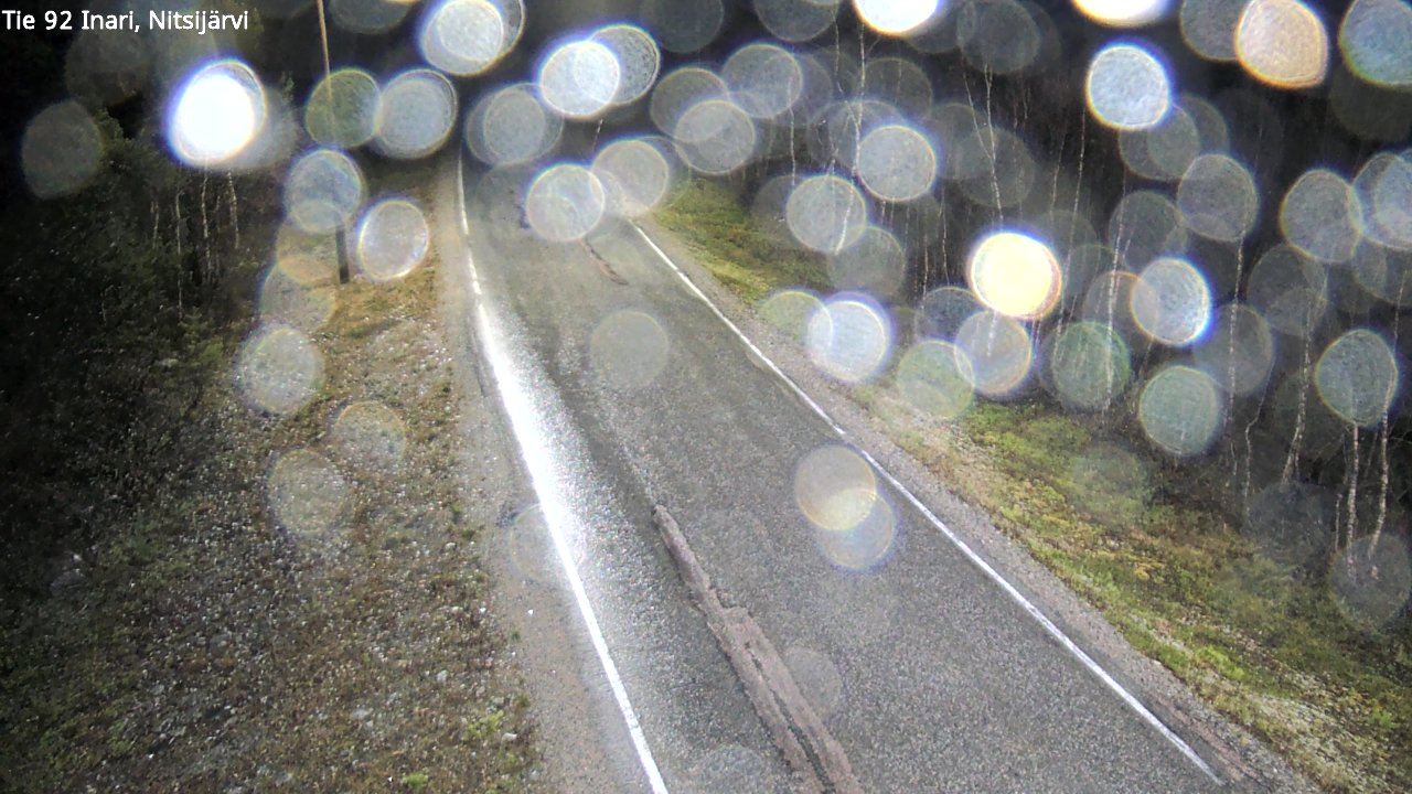 Kelikamerat Kuva Tie 92 Inari, Nitsijärvi, Inari, Lappi