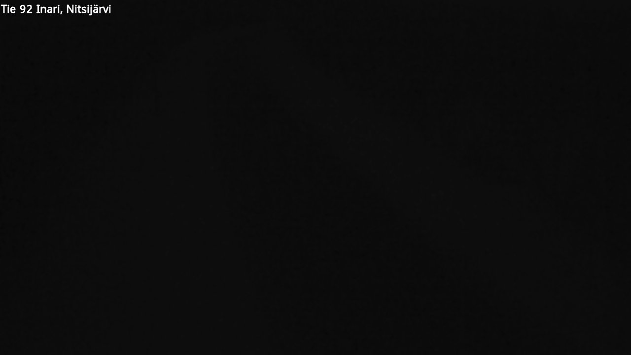 Kelikamerat Kuva Tie 92 Inari, Nitsijärvi, Inari, Lappi