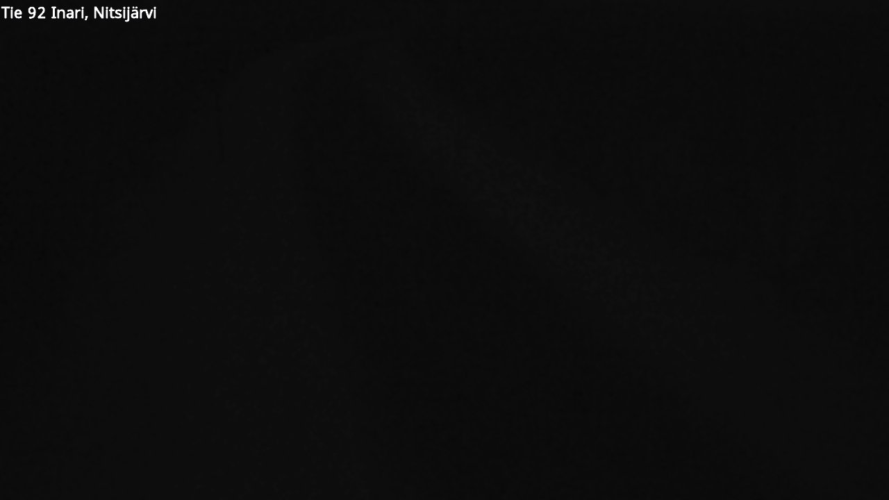 Kelikamerat Kuva Tie 92 Inari, Nitsijärvi, Inari, Lappi