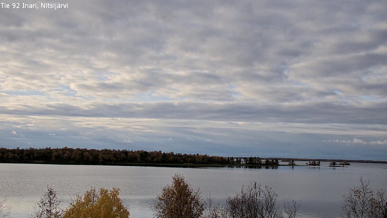 Kelikamerat Kuva Tie 92 Inari, Nitsijärvi, Inari, Lappi