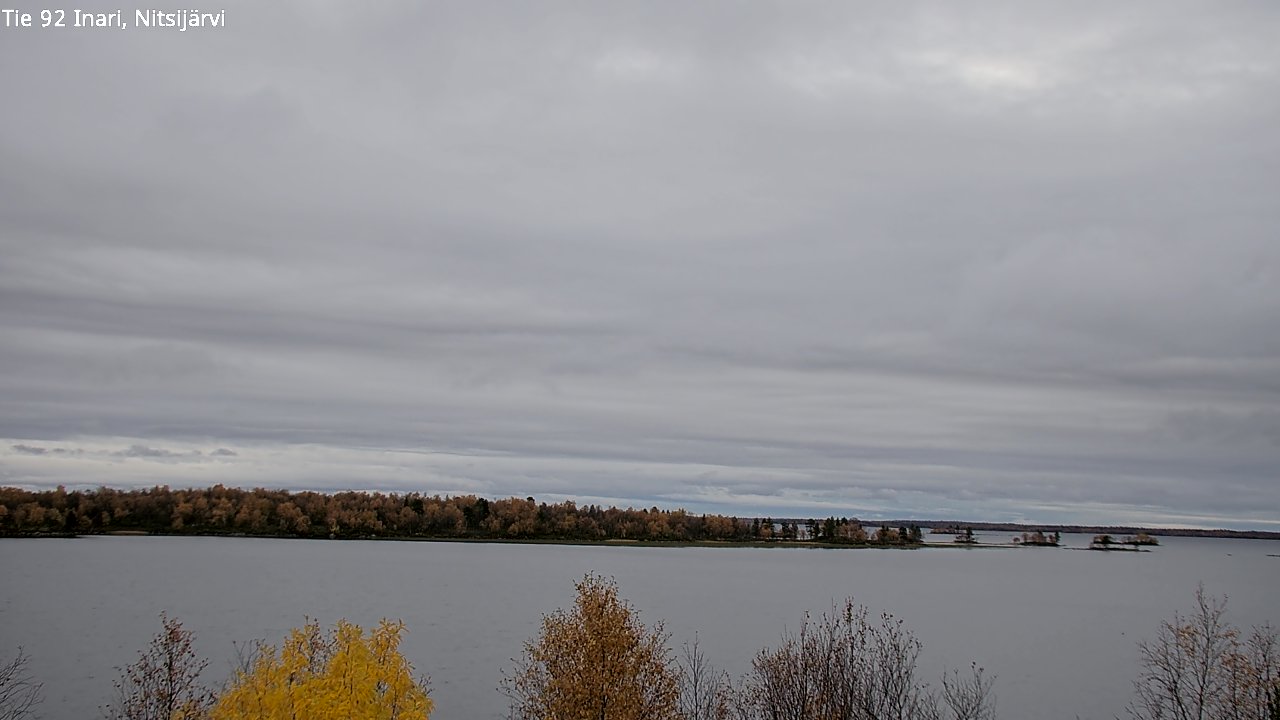 Kelikamerat Kuva Tie 92 Inari, Nitsijärvi, Inari, Lappi
