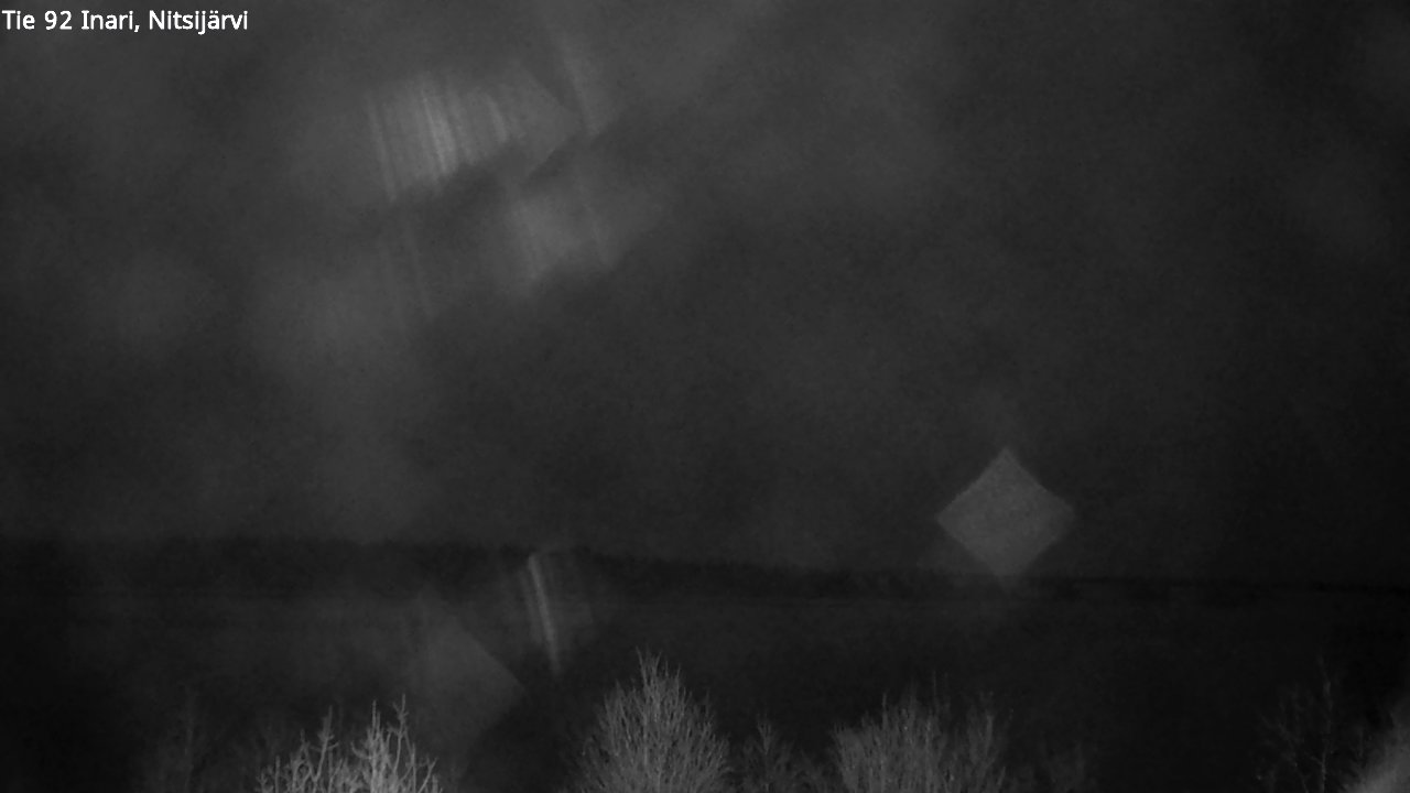 Weather Camera Image Road 92 Inari, Nitsijärvi, Inari, Lappi