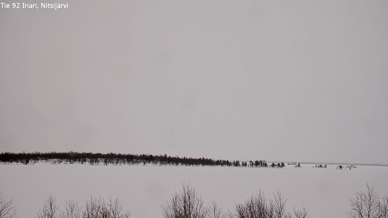 Kelikamerat Kuva Tie 92 Inari, Nitsijärvi, Inari, Lappi