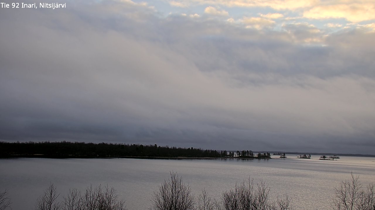 Kelikamerat Kuva Tie 92 Inari, Nitsijärvi, Inari, Lappi