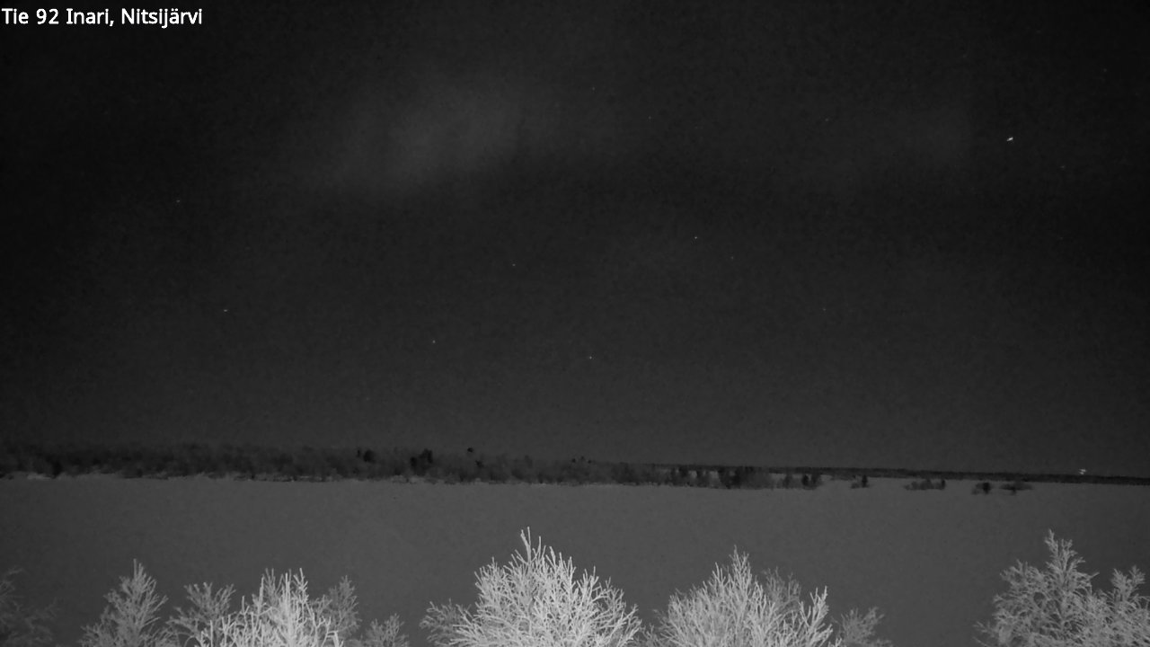 Kelikamerat Kuva Tie 92 Inari, Nitsijärvi, Inari, Lappi