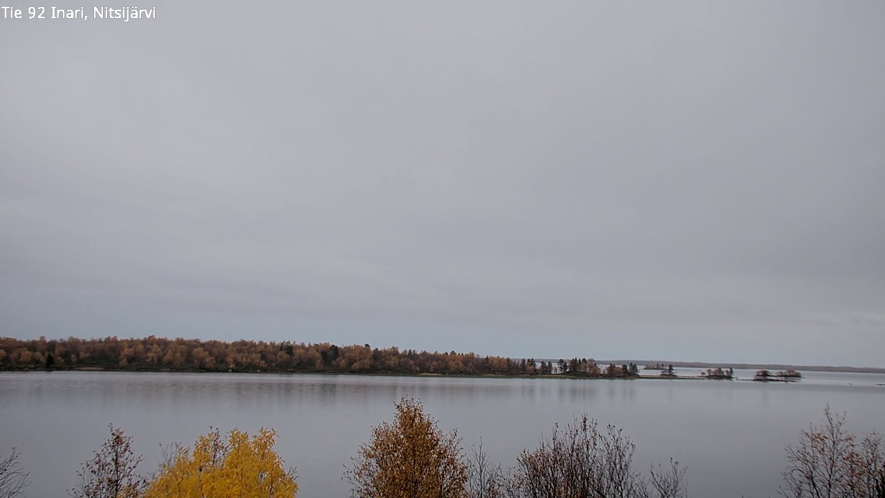Kelikamerat Kuva Tie 92 Inari, Nitsijärvi, Inari, Lappi
