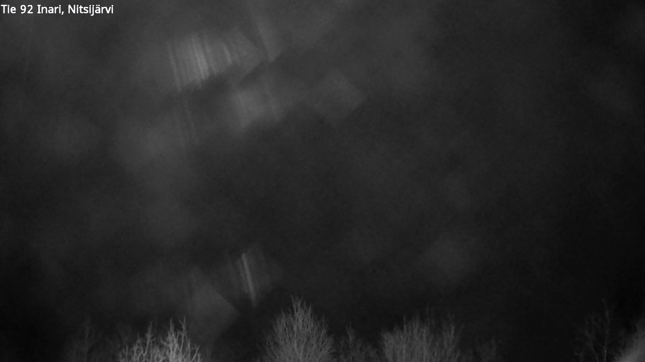 Weather Camera Image Road 92 Inari, Nitsijärvi, Inari, Lappi