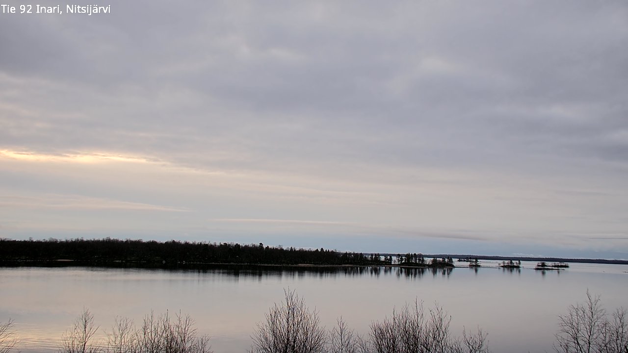 Kelikamerat Kuva Tie 92 Inari, Nitsijärvi, Inari, Lappi