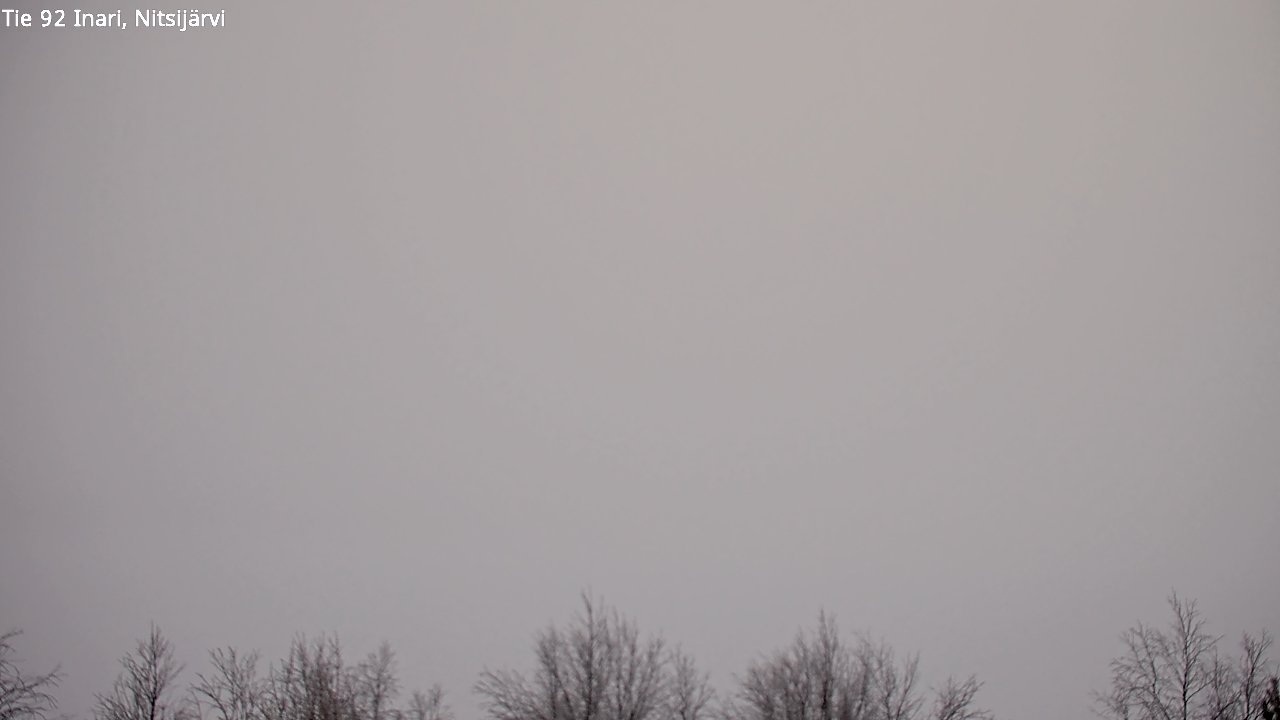 Kelikamerat Kuva Tie 92 Inari, Nitsijärvi, Inari, Lappi