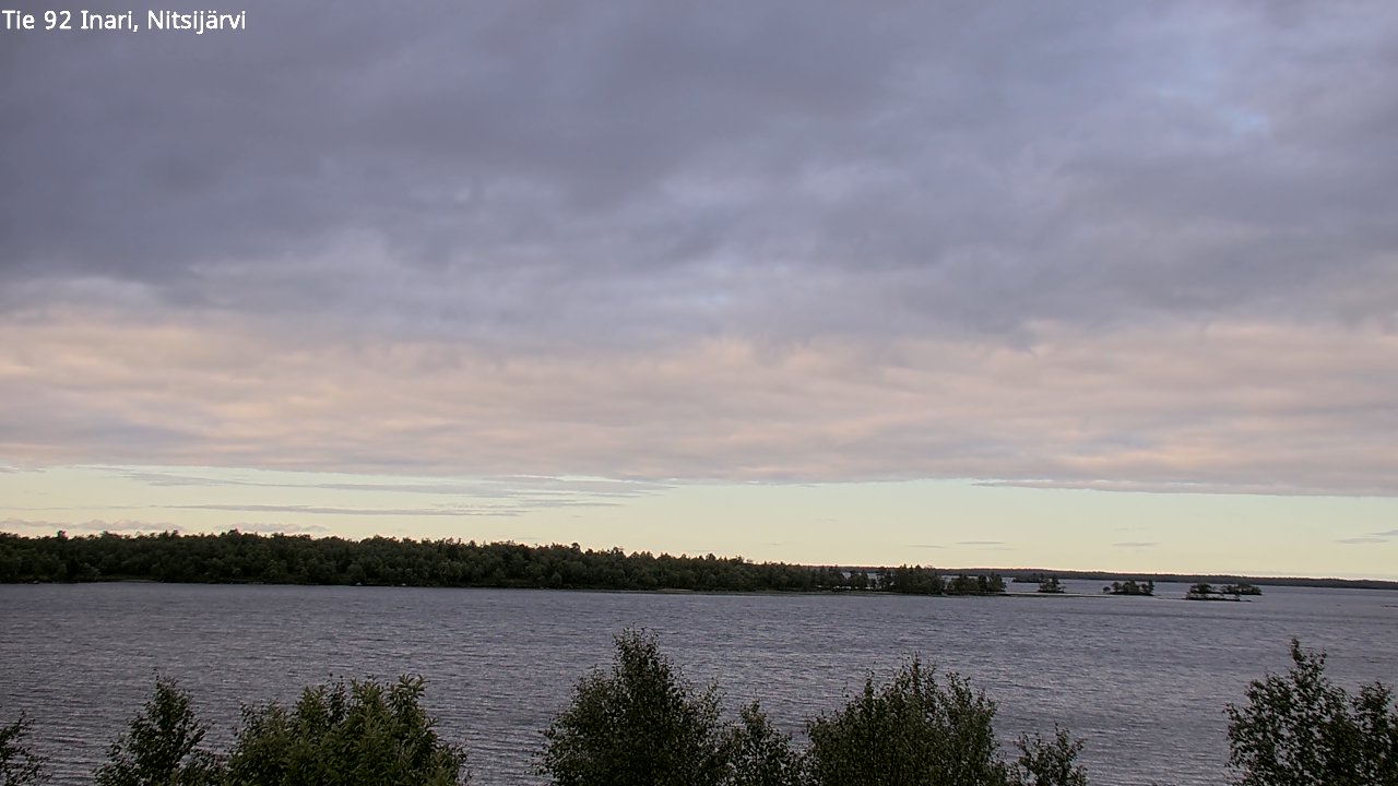 Weather Camera Image Road 92 Inari, Nitsijärvi, Inari, Lappi