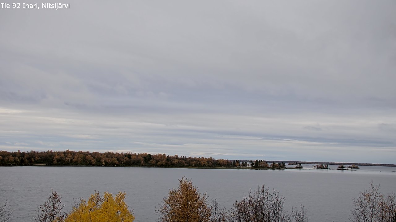 Kelikamerat Kuva Tie 92 Inari, Nitsijärvi, Inari, Lappi