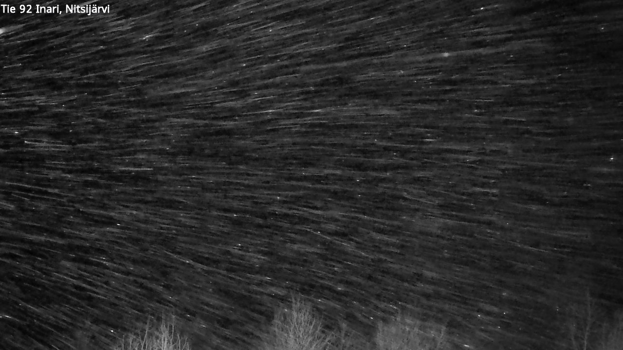 Kelikamerat Kuva Tie 92 Inari, Nitsijärvi, Inari, Lappi