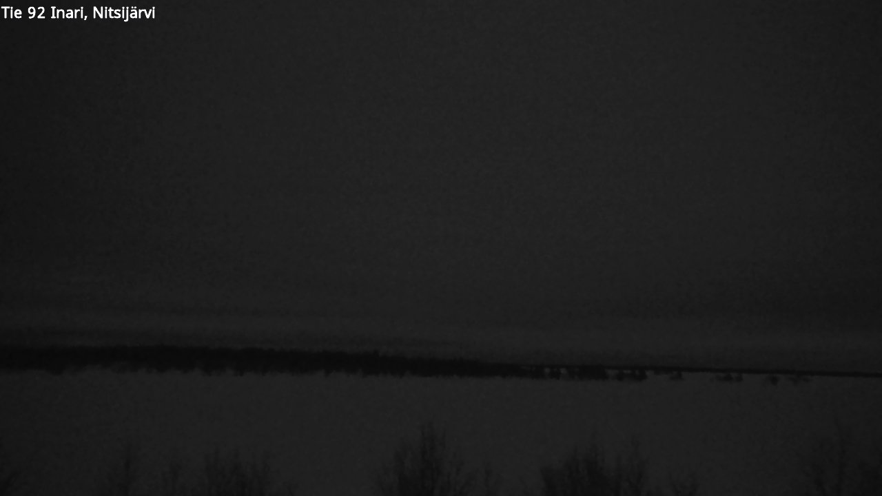 Kelikamerat Kuva Tie 92 Inari, Nitsijärvi, Inari, Lappi