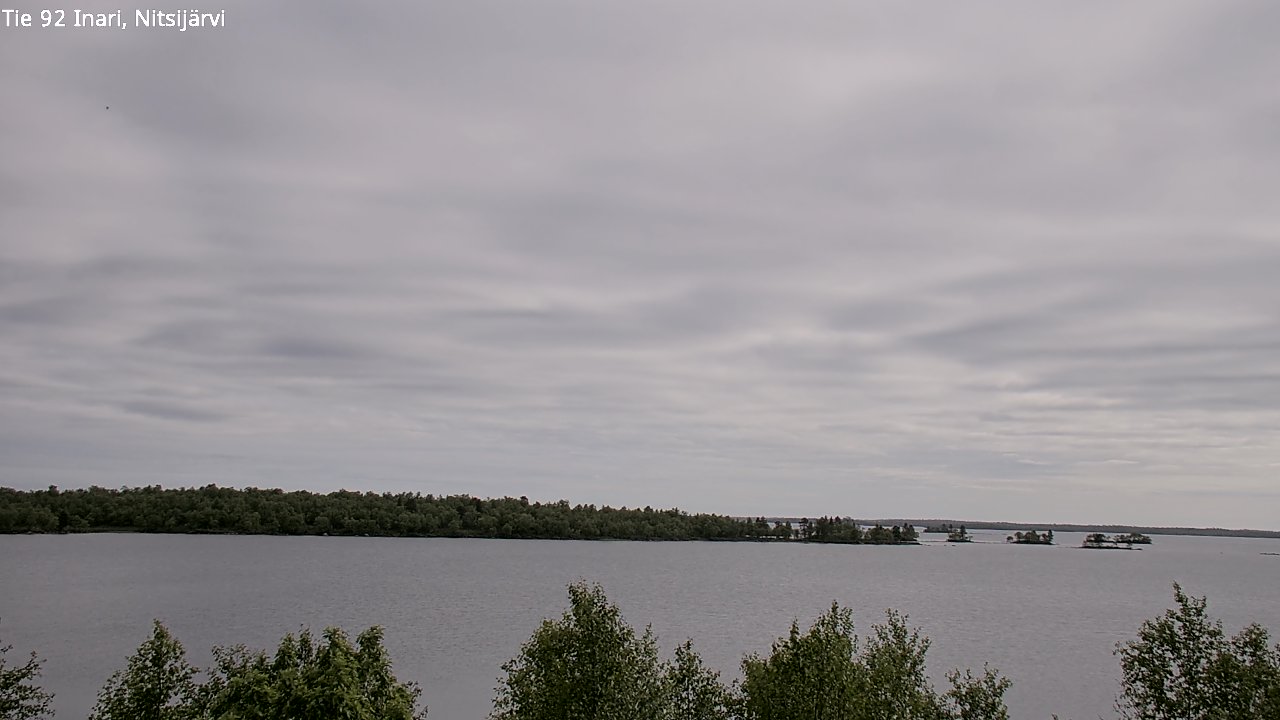 Kelikamerat Kuva Tie 92 Inari, Nitsijärvi, Inari, Lappi
