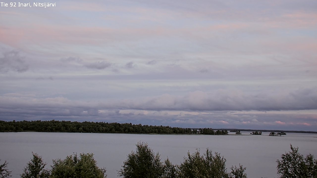 Kelikamerat Kuva Tie 92 Inari, Nitsijärvi, Inari, Lappi