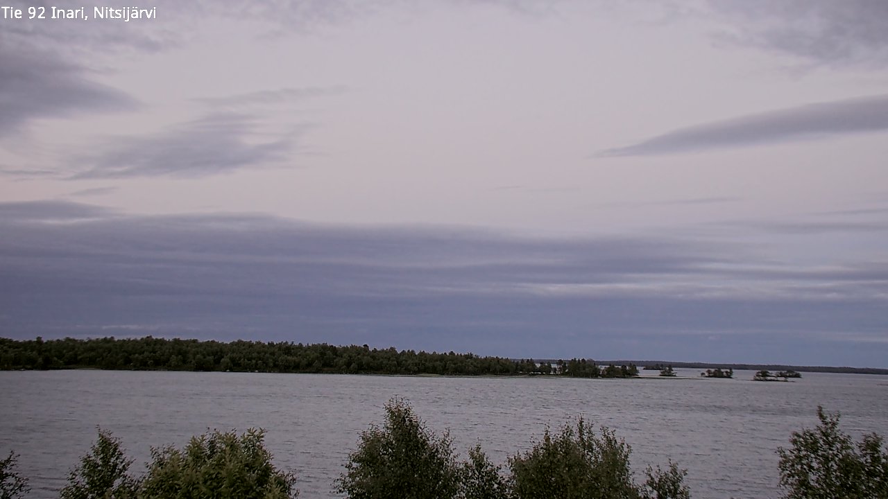 Kelikamerat Kuva Tie 92 Inari, Nitsijärvi, Inari, Lappi