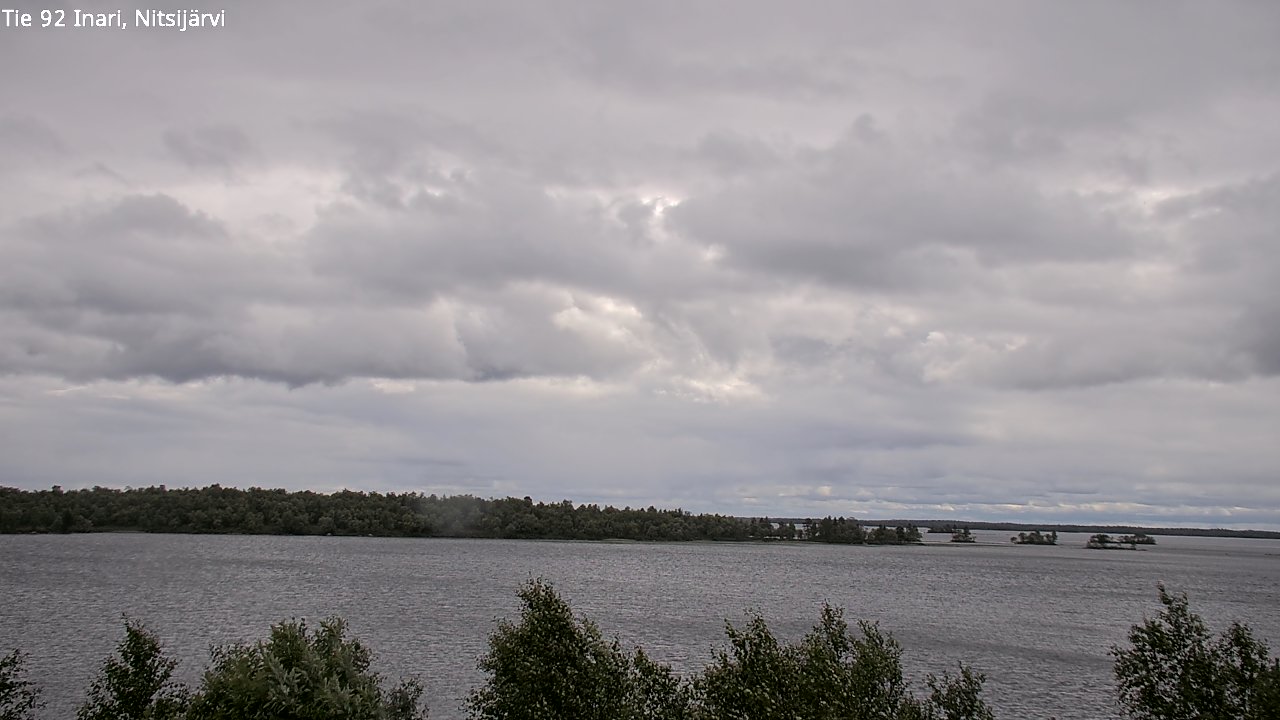 Kelikamerat Kuva Tie 92 Inari, Nitsijärvi, Inari, Lappi
