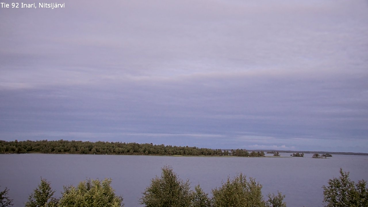 Kelikamerat Kuva Tie 92 Inari, Nitsijärvi, Inari, Lappi
