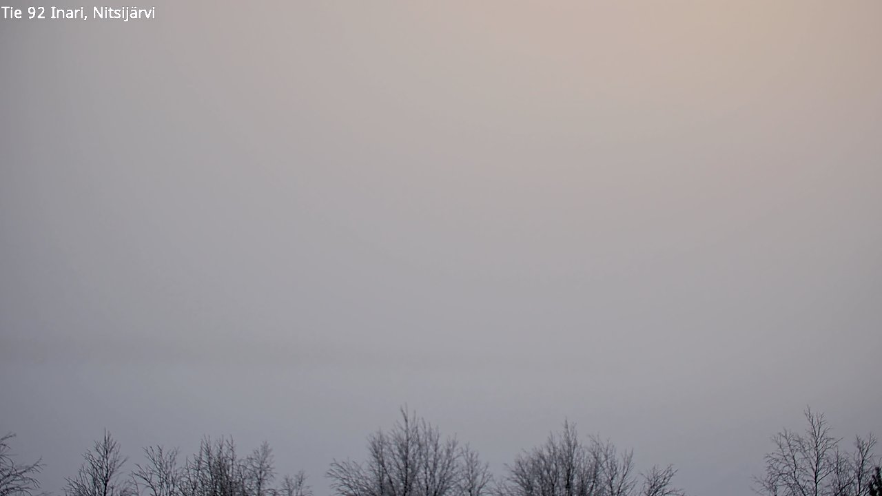 Kelikamerat Kuva Tie 92 Inari, Nitsijärvi, Inari, Lappi