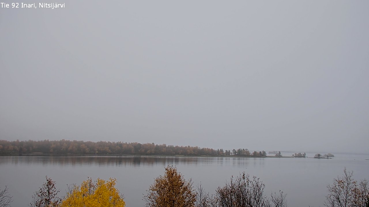 Weather Camera Image Road 92 Inari, Nitsijärvi, Inari, Lappi