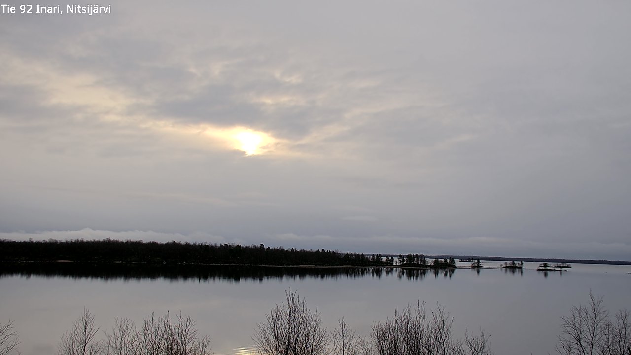 Kelikamerat Kuva Tie 92 Inari, Nitsijärvi, Inari, Lappi