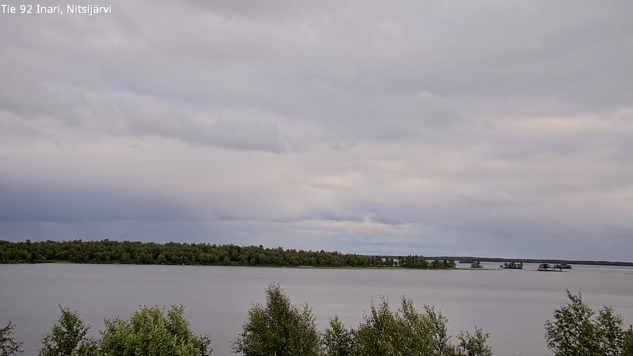 Kelikamerat Kuva Tie 92 Inari, Nitsijärvi, Inari, Lappi